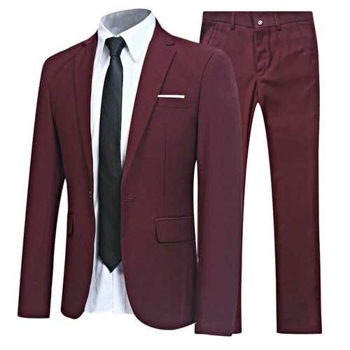 2pcs men suits - slim, fit
