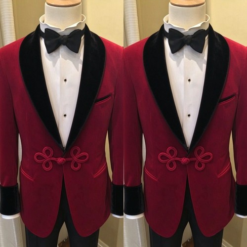 Red velvet men - velvet, tuxedo