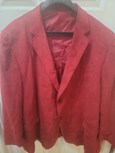Size big men red corduroy - size, 64